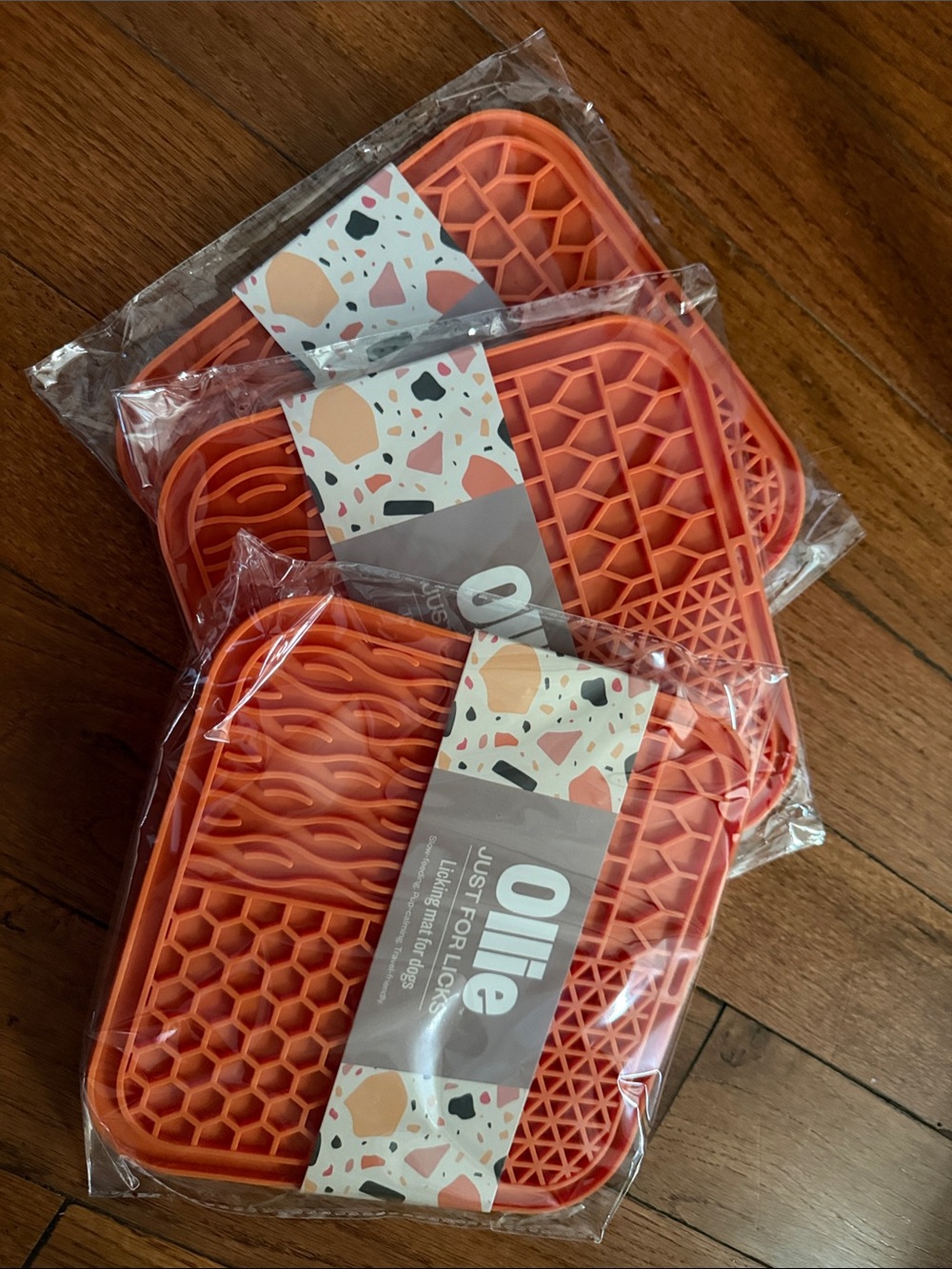 Ollie Orange Silicone Dog Slow Feeder Bowl - Non-Slip Slow Feeder